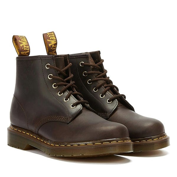 Dr. Martens - 27761201 UN 101 Crazy Horse Dark Brown