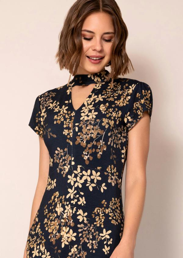 Alie Street London Saffie Dress (Golden Blossom)
