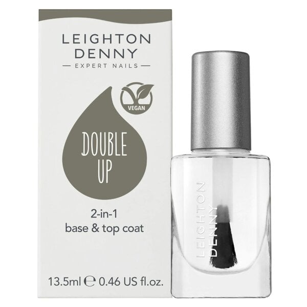 Leighton Denny Leighton Denny Double Up 2-In-1 Base & Top Coat 13.5ml 13.5 ml