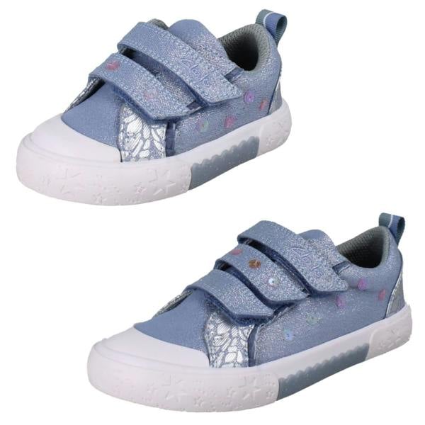 Clarks Girls Clarks Canvas Foxing Trim