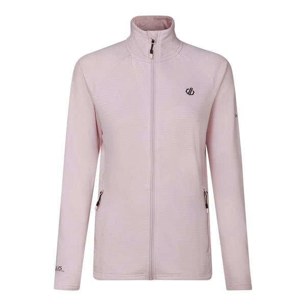 Dare 2B Womens/Ladies Lowline Core Stretch Full Zip Midlayer - Pink Haze - 