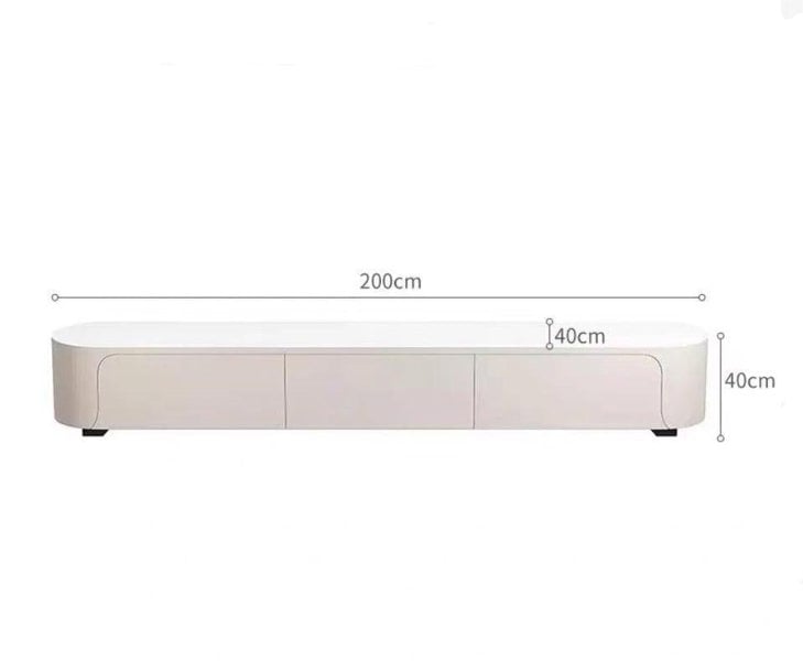 Rit Concept Cenhelm Nesting Coffee Table Set, Cream And Black