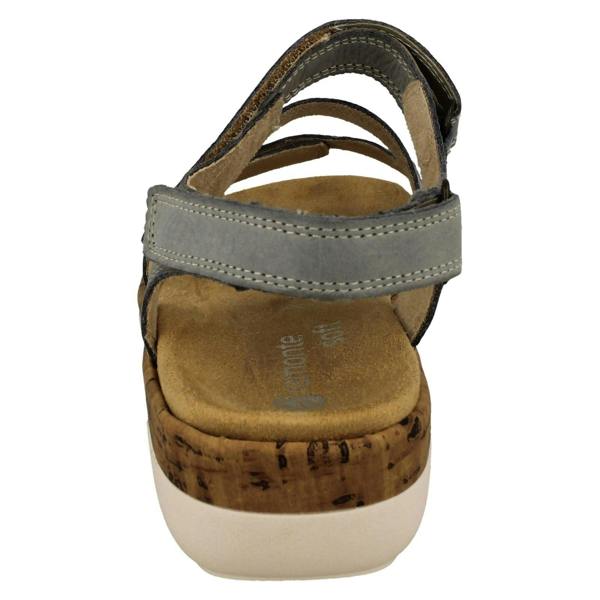 Remonte Ladies Remonte Strappy Wedge Heeled Sandals R6850