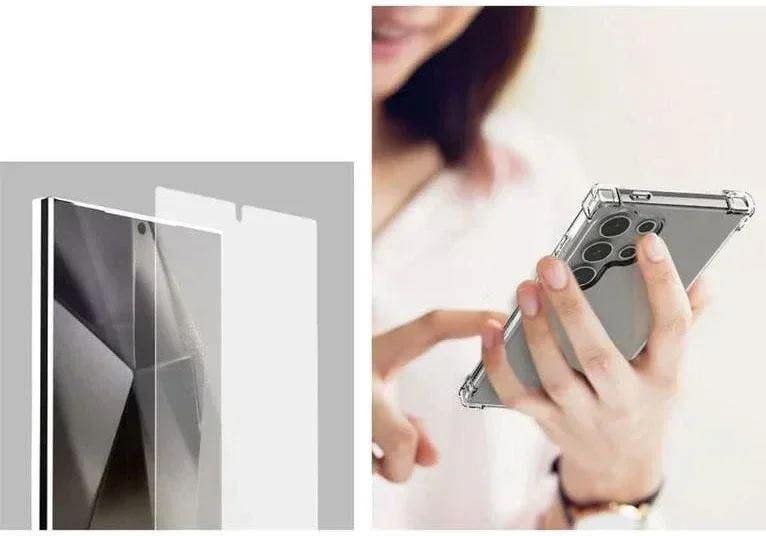 Samsung by Mobeen S24 Ultra Tempered Glass Screen Protector - GP-TTS928AEATW