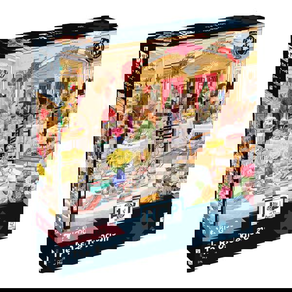 The House of Puzzles The Rose Tearooms BIG 500 Piece Jigsaw Puzzle