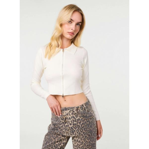 Pink Vanilla Zip Through Jumper