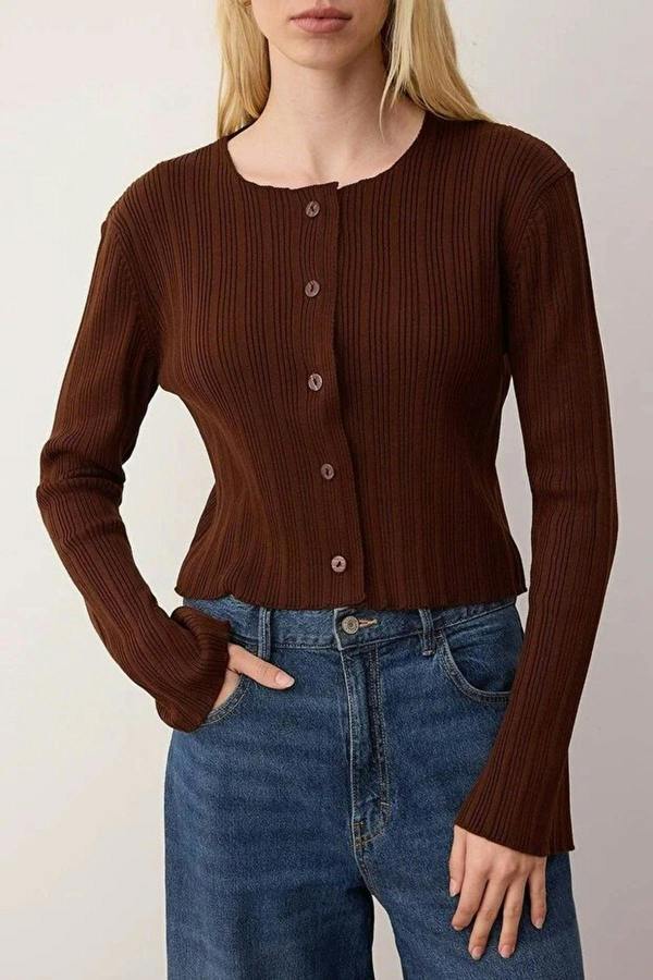 WOVCOR Spanish Sleeve Knit Cardigan