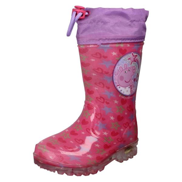 CHARACTER Girls Peppa Pig Wellington Boots