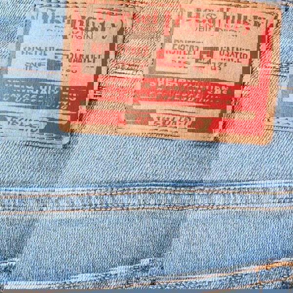 Diesel Mens D-Yennox Tapered Jeans - Light Blue - 