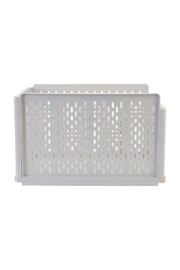 Living and Home Stackable Clothes Storage Basket Wardrobe Drawer Box Organizer