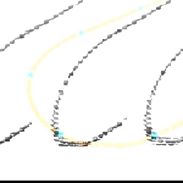 Felicia Turquoise Beaded Necklace