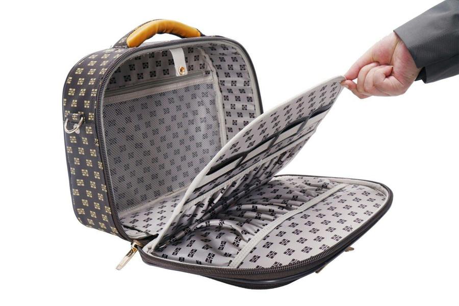 Snowball Soft Expandable Travel Suitcase Luggage Bag