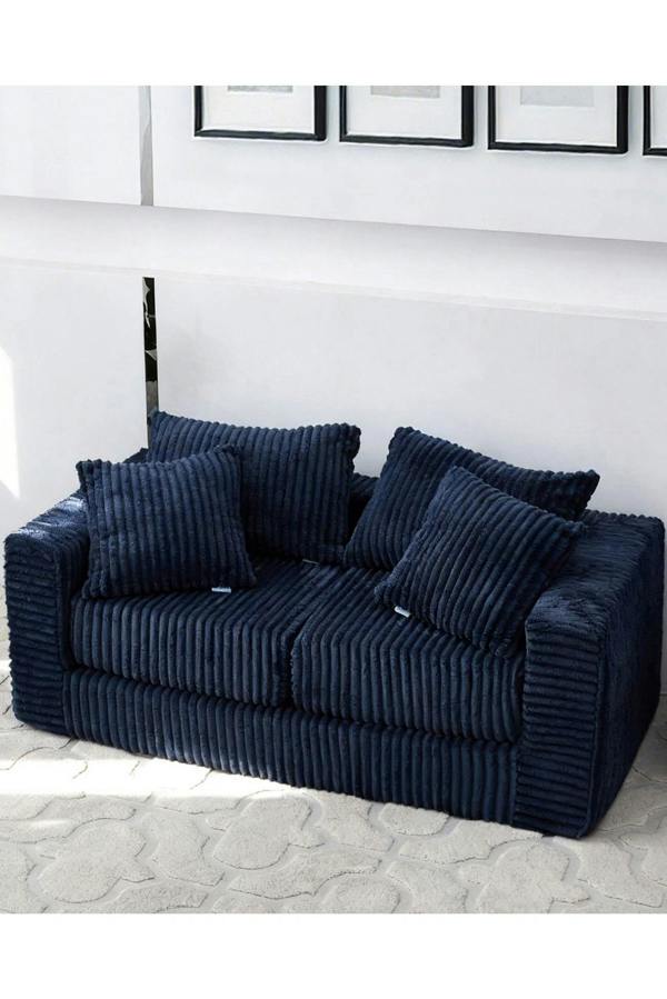 Groundlevel Camden 2 Seater Velvet Sofa