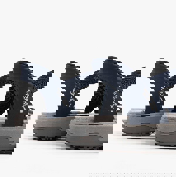 Skechers REGGAE SLIM - STRETCH FLEX Womens Sandals Navy/Grey/Pink