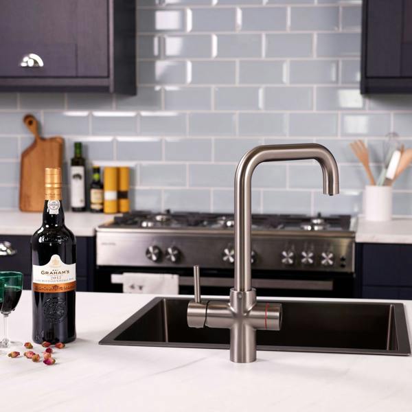 Impromta 4 in 1 Biometric Boiling Water Tap | Gun Metal Finish