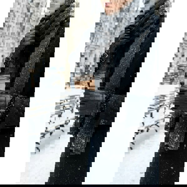 Infinity Leather Men’s Sheepskin Suede Leather Wool Lining Gloves