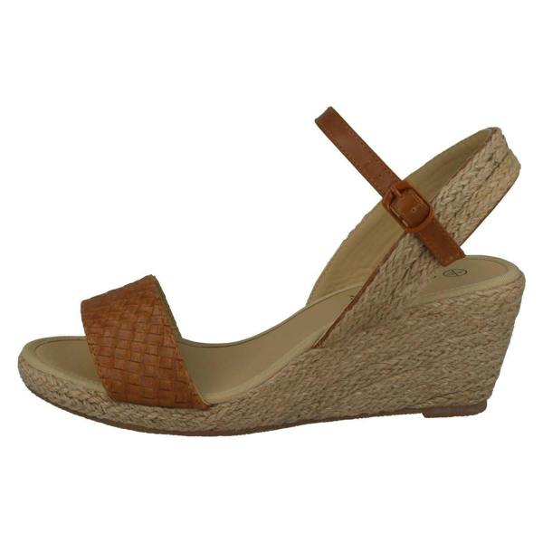 Savannah Ladies Savannah Rope Wedge Sandals