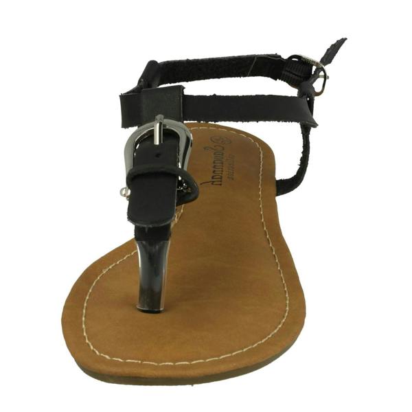 Savannah Ladies Savannah Wedge Toe Post Sandals