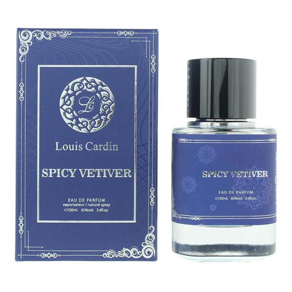 Louis Cardin Spicy Vetiver Eau de Parfum 100ml Spray Unisex