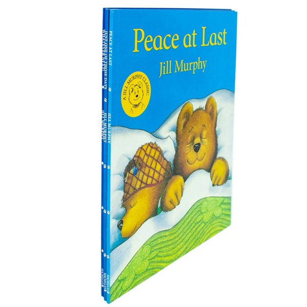 A Bear Family Book Collection By Jill Murphy Whatever Next!, Peace At Last, Just One Of Those Days