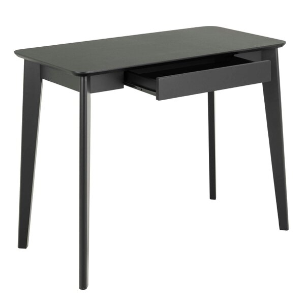 Wyld Haus Saffron Black Wooden Office Desk