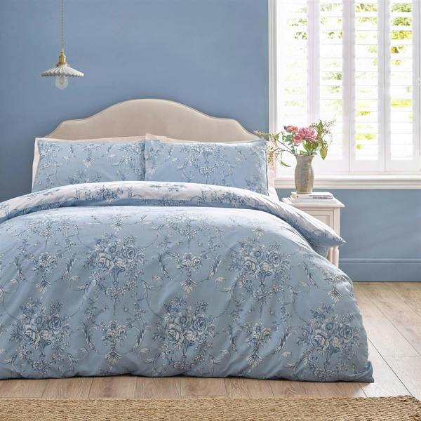 Antoinette Blue Duvet Cover Set