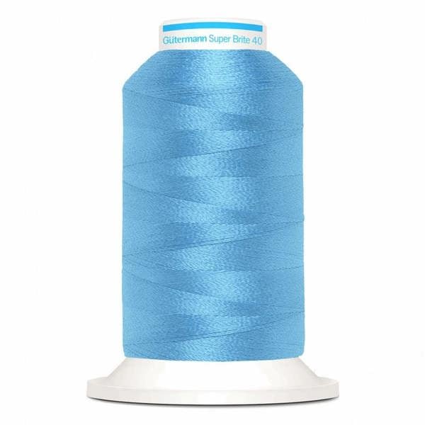 Gutermann Super Brite Polyester 40 Embroidery Thread 1000m Polyester Thread Suitable For Embroidery