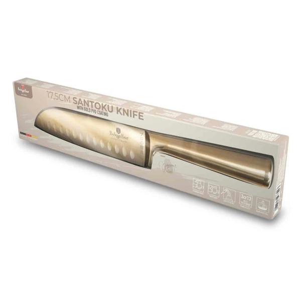 Berlinger Haus Santoku Knife 17.5cm Gold BH2829
