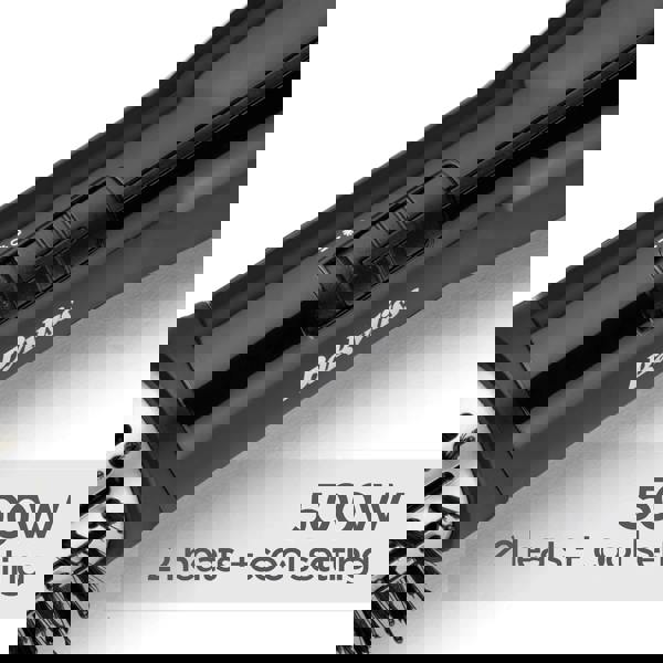 BaByliss Flawless Volume Hot Air Brush, Ionic, Dry and Style, 38mm Titanium-ceramic barrel