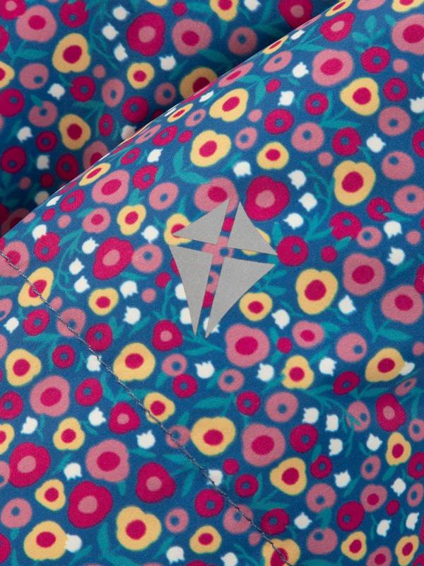 Kite Girls Berry Ditsy Reversible Cocoon Coat