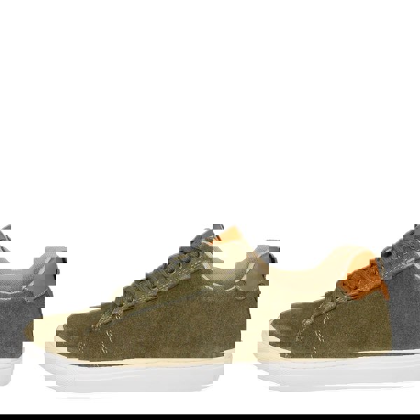 HX London Romford Suede Smart Casual Lace Up Trainers