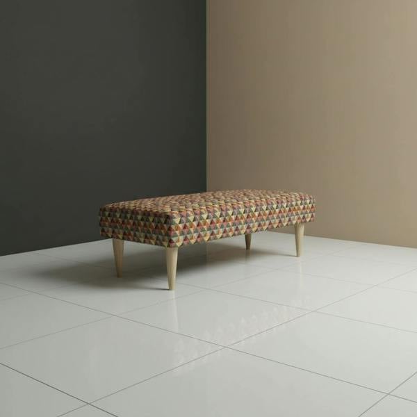Modern Rectangular Non - Storage Ottoman Seating Stool for UK Homes - ISTOOLS
