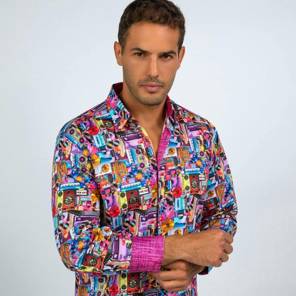 MUSICAL MEDLEY SHIRT - Claudio Lugli Shirts