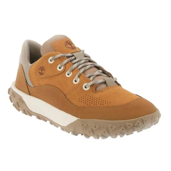 Timberland Mens Motion 6 Leather GreenStride Trainers - Wheat - 