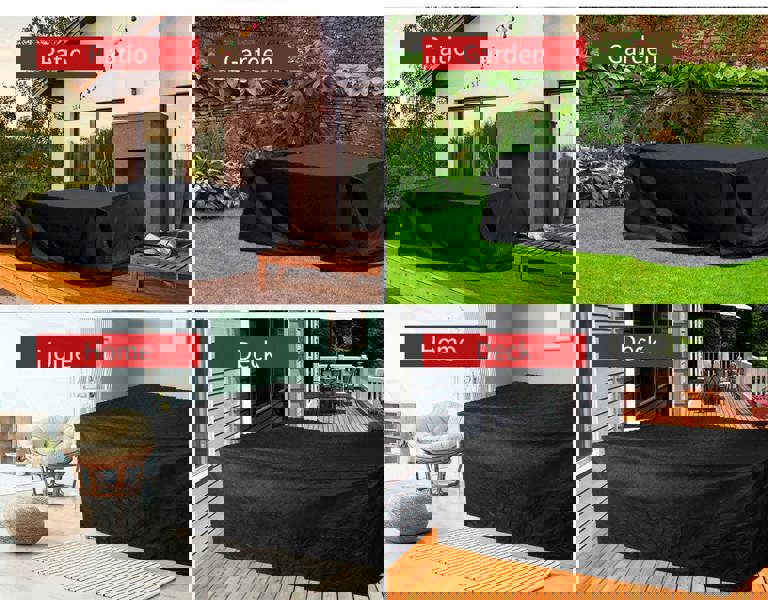 Marlow Outdoor Furniture Cover Garden Patio Waterproof Rain UV Table Protector 90-350cm