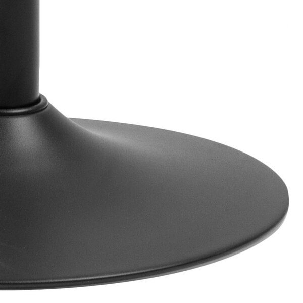Wyld Haus Set of 2 Cloverstone Black Swivel Bar Stools
