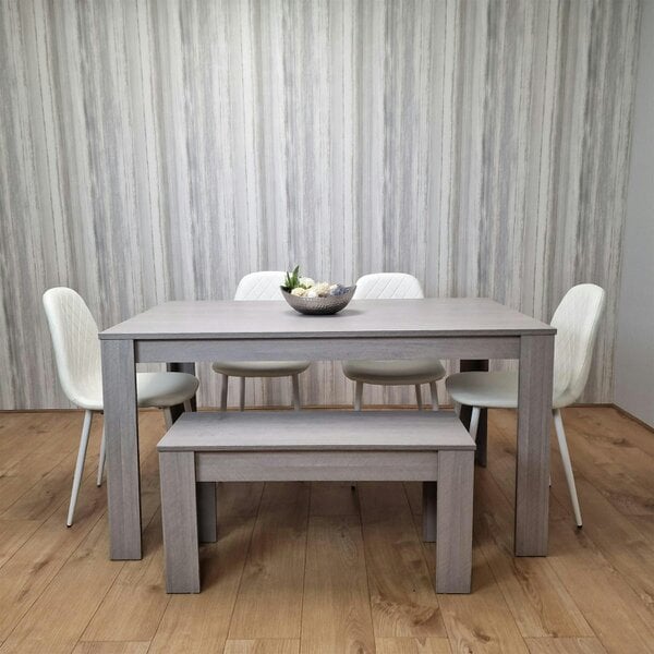 Kosy Koala Dining Table Set with 4 Chairs Dining Room, Kitchen table set of 4, and Bench