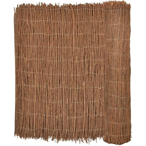Berkfield Brushwood Fence 400x100 cm