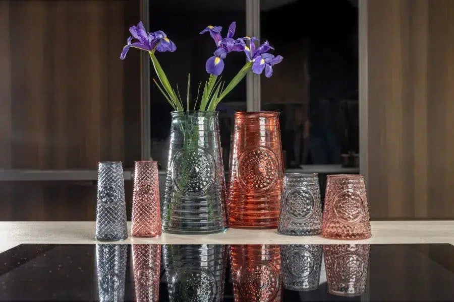 Mandala Glass Vases