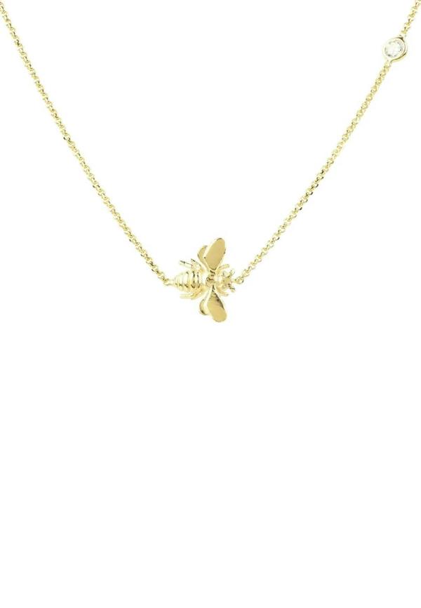 Queen Bee Necklace Gold - LATELITA Necklaces