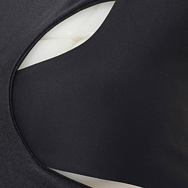 Reebok Womens Cutout Sports Bra in Black