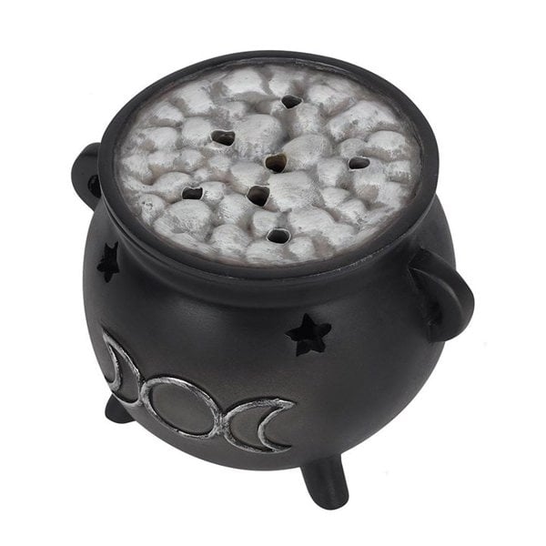 Serano Triple Moon Cauldron Incense Cone Holder
