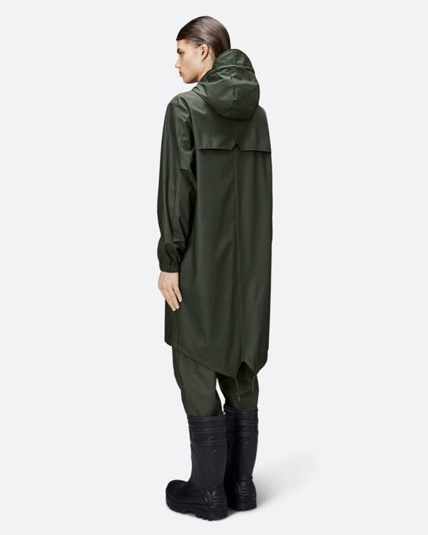 Rains Unisex Fishtail Parka - 03 Green