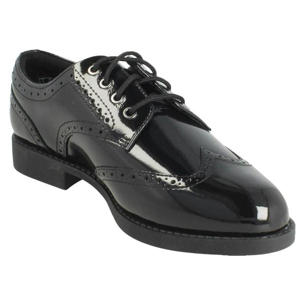 Clarks Girls Clarks Lace Up Brogue School Shoes Tapa Pure