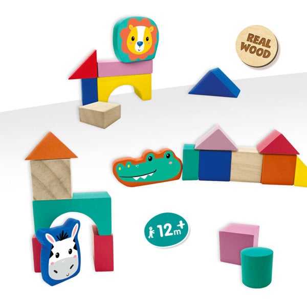 SES Creative Wooden building blocks