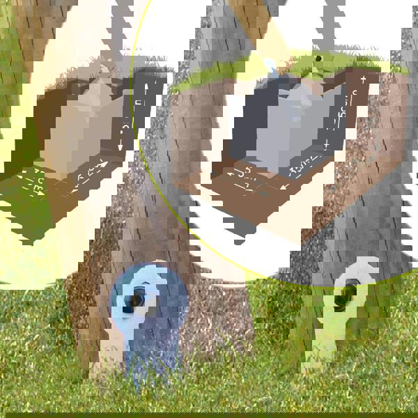 Soulet Galdar Wooden Garden Swing Set with Boxing Bag