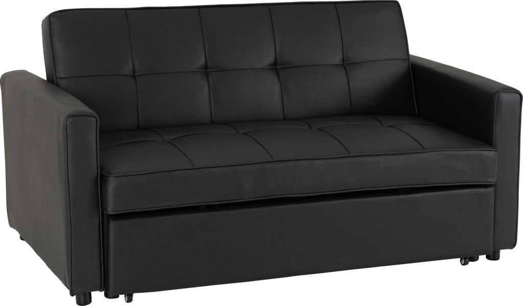Astoria 2 Seater Faux Leather Sofa Bed
