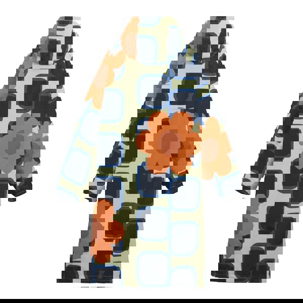 Regatta Girls Orla Kiely Giant Square Flower Changing Robe - Orange - 