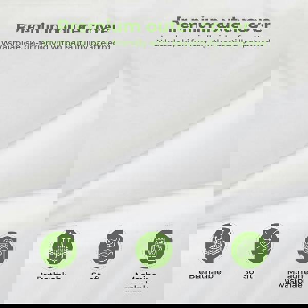 Lavio Luxury Pillow Firm Side Support Memory Foam with Soft Side Foam Reversible