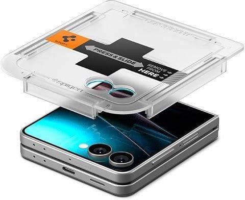 Spigen Glaster EZ Fit HD Screen Protector for Samsung Galaxy Z Flip 7 6.9" - AGL09586
